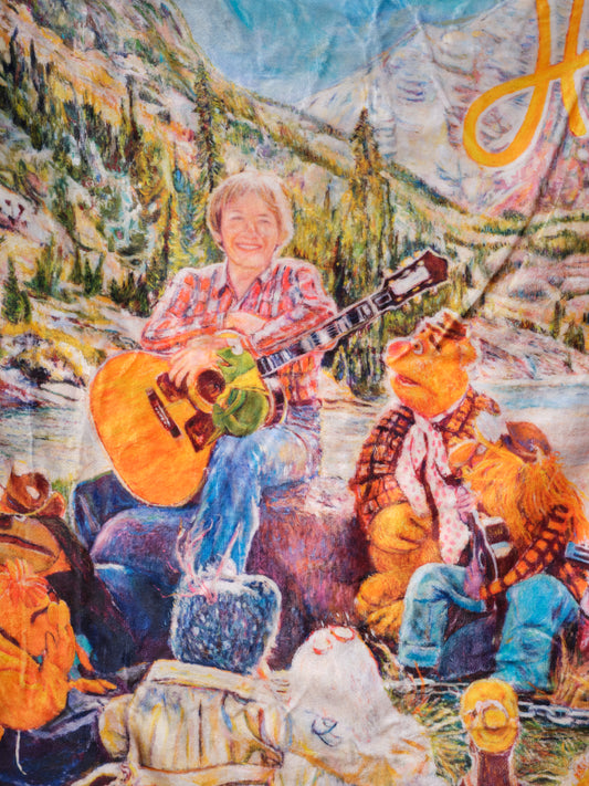 Keith Mayerson x AAM Picnic Blanket: John Denver and The Muppets