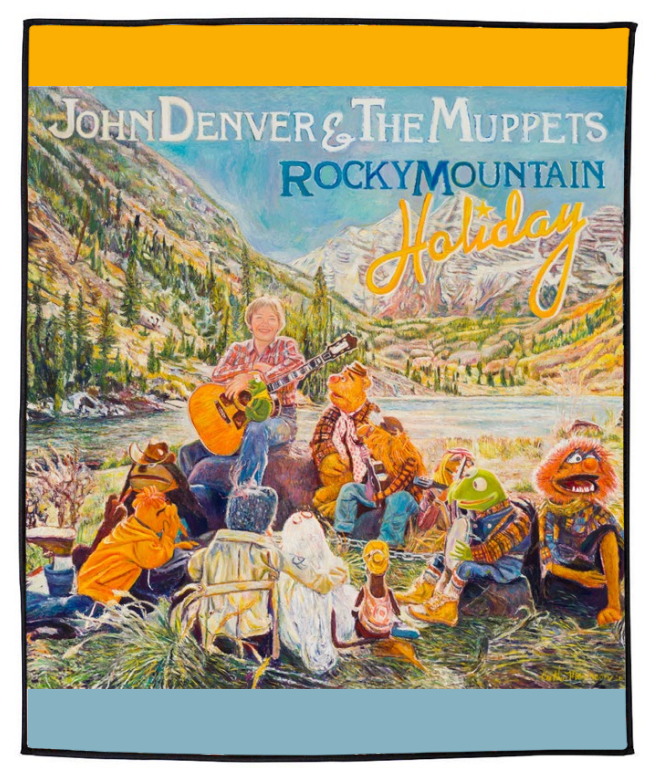 Keith Mayerson x AAM Picnic Blanket: John Denver and The Muppets