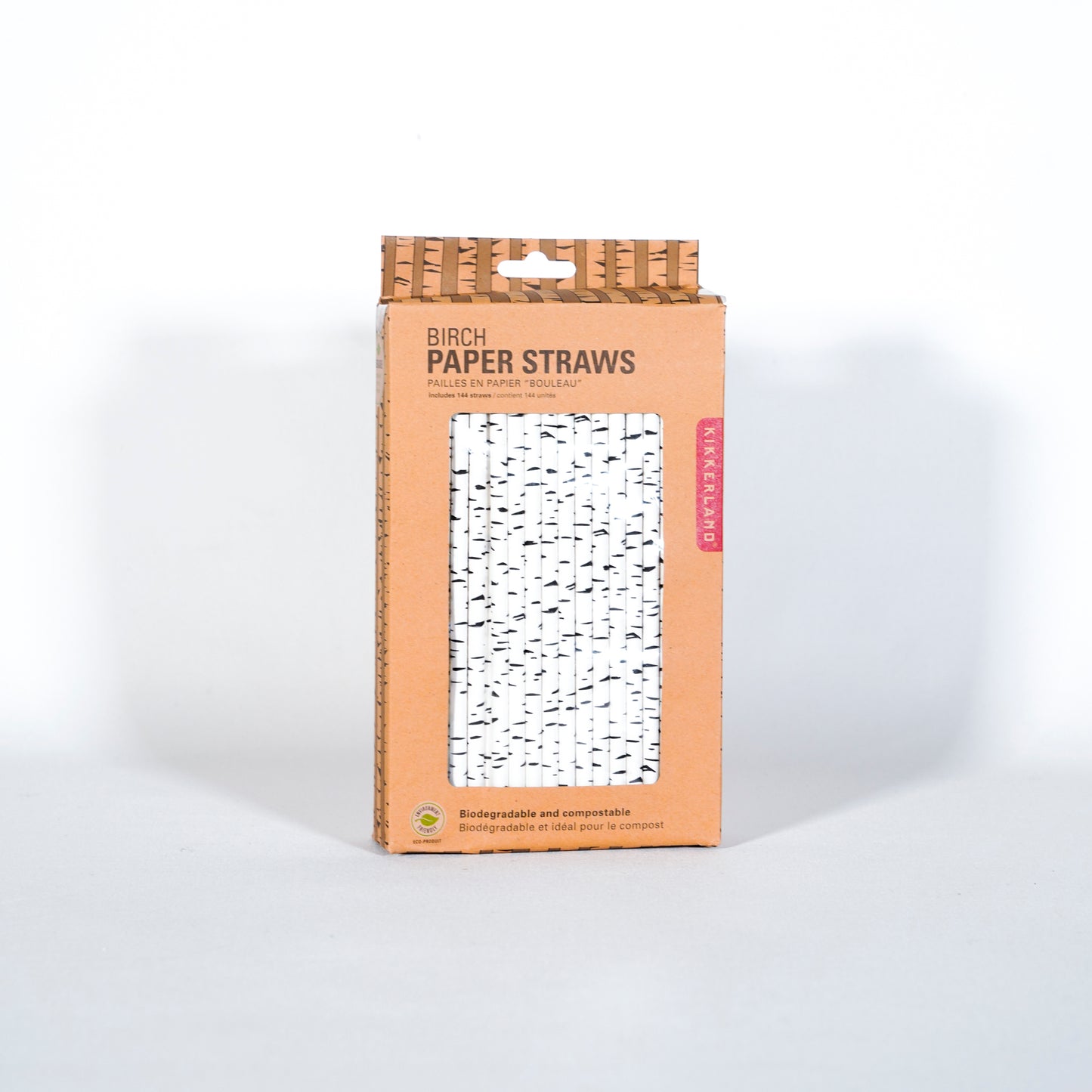 Birch Tree Paper Straws by Kikkerland