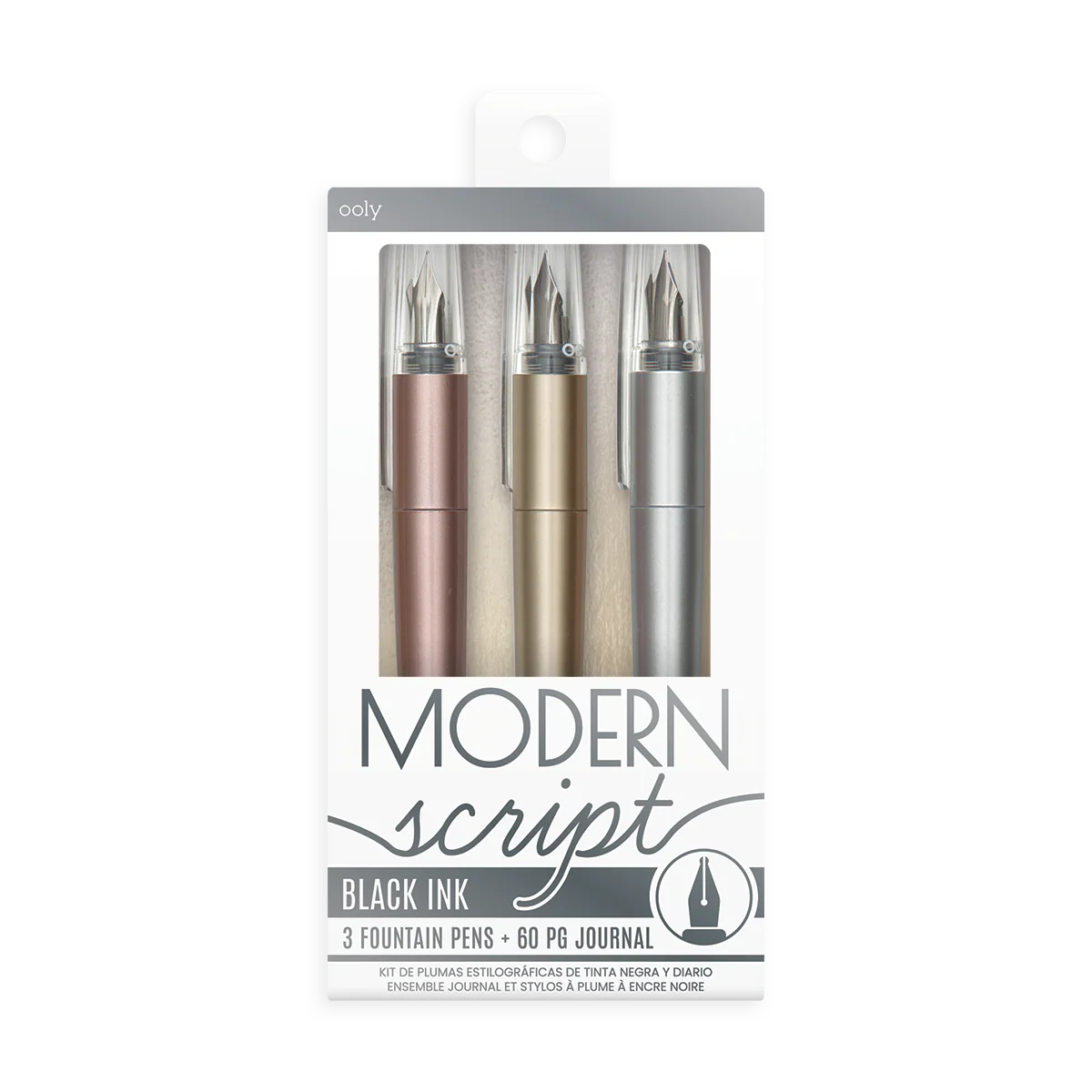 Modern Script Fountain Pens and Journal