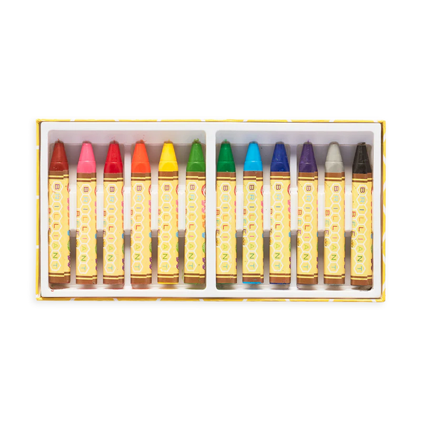 Brilliant Bee Crayons 12 Pack
