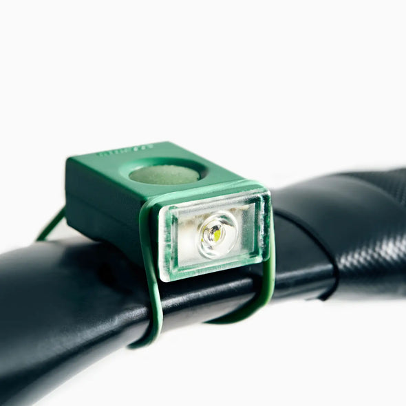 Block Light Front Green by Bookman Urban Visibility