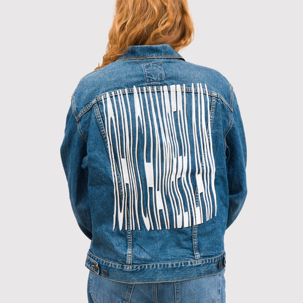 AAM x Urs Fischer: John Chamberlain Denim Jacket