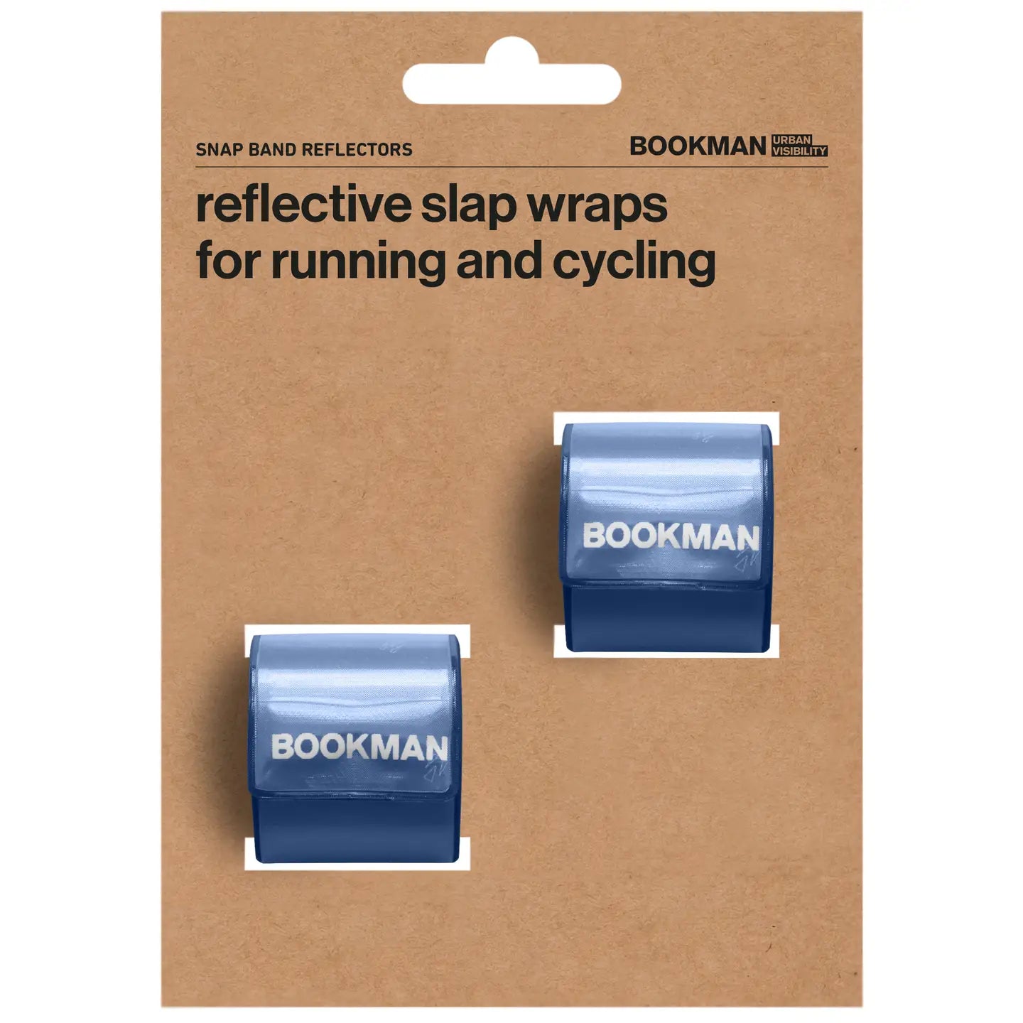 Snap Band Reflectors Blue by Bookman Urban Visibility