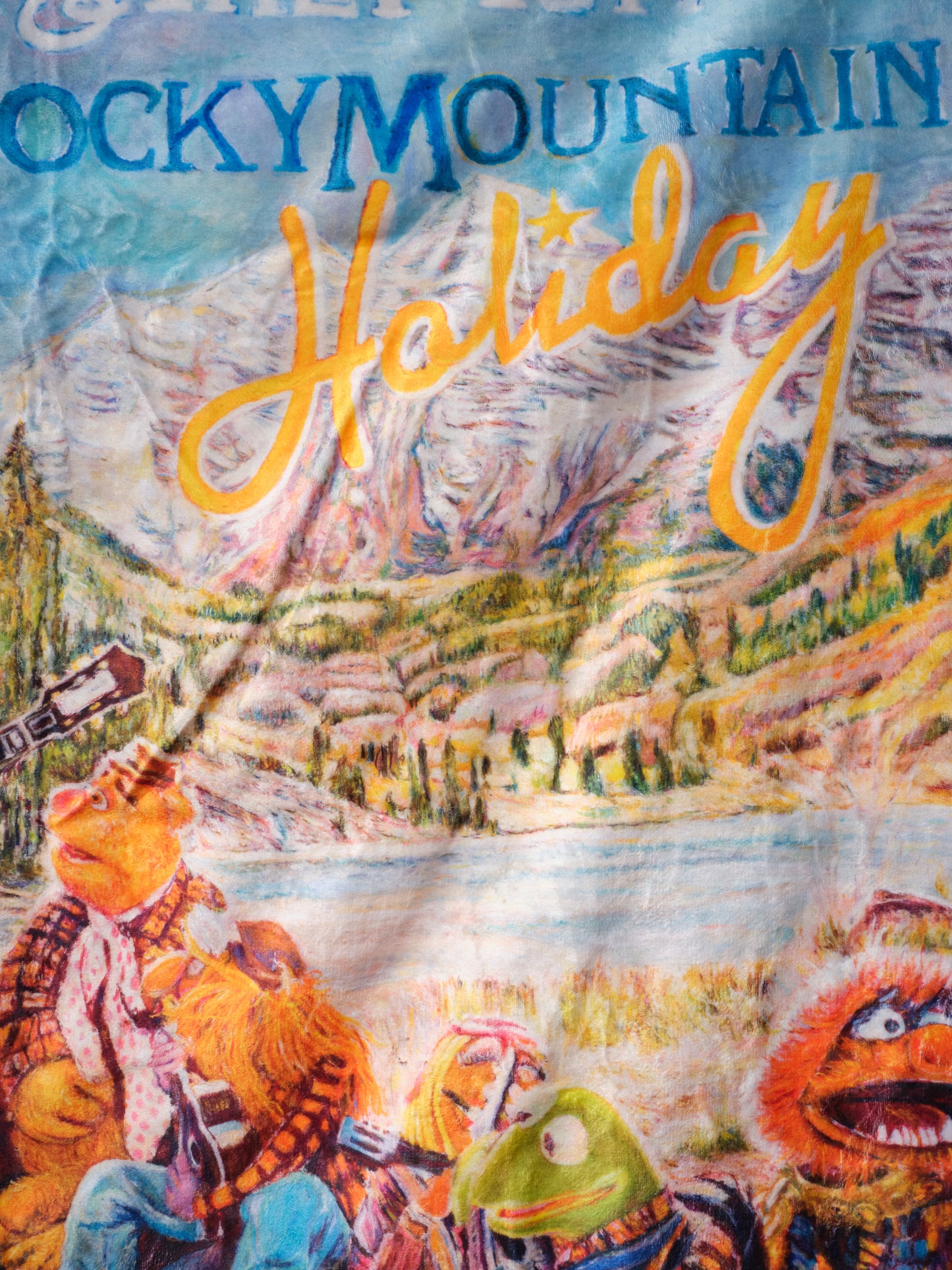 Keith Mayerson x AAM Picnic Blanket: John Denver and The Muppets