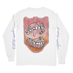 Open Wide Long Sleeve T-Shirt By Cauleen Smith