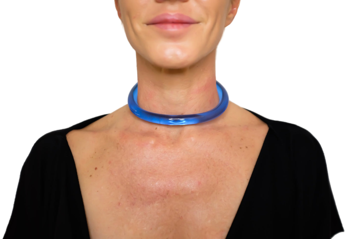 Lucite Choker Necklace