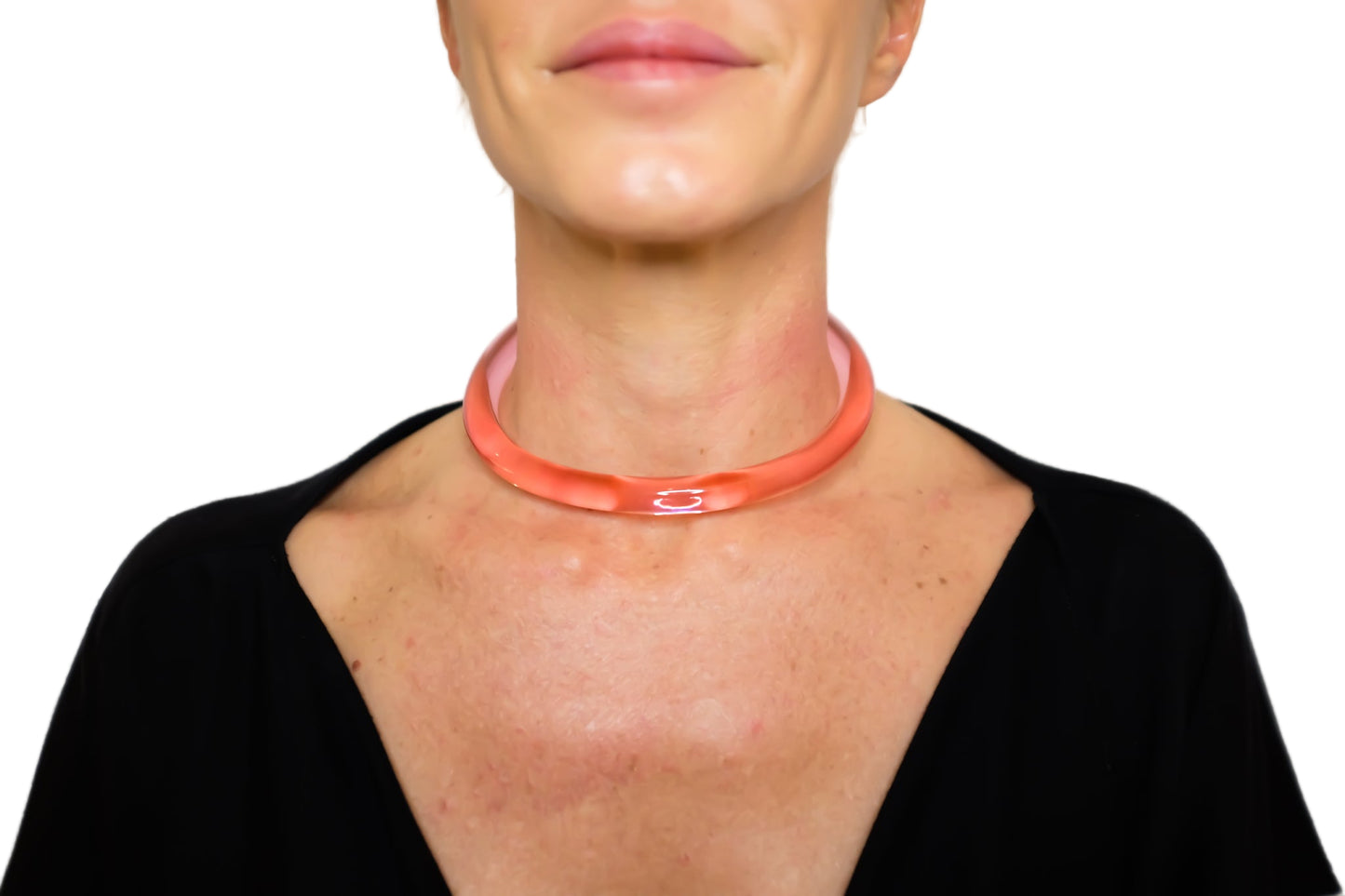 Lucite Choker Necklace