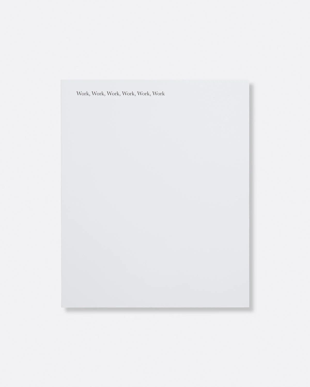 Glenn Ligon: Work, Work, Work, Work, Work, Work