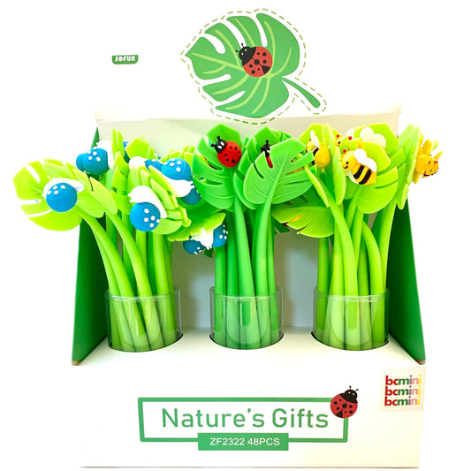 Nature's Gift Flower Gel Pen
