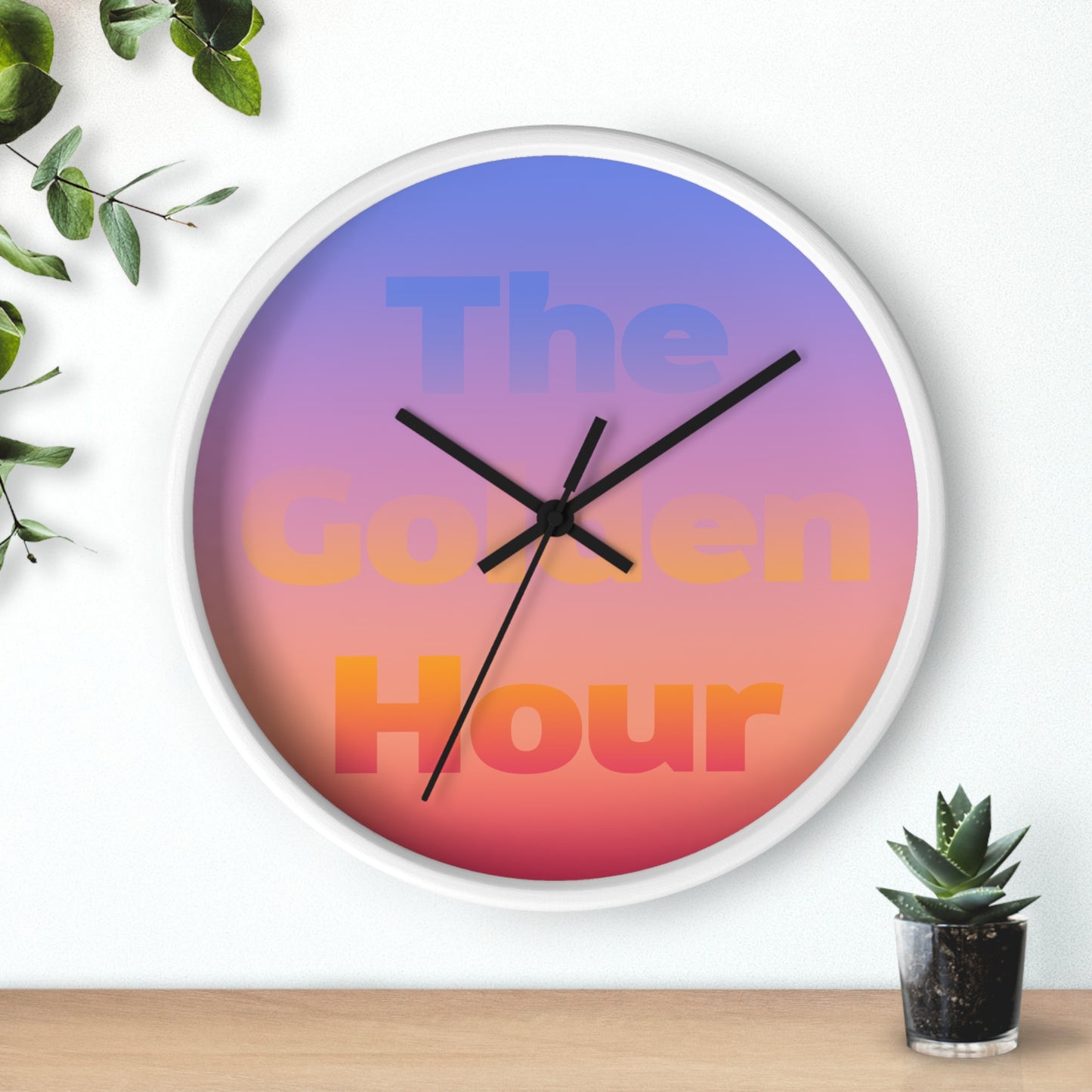 Rob Pruitt Golden Hour Wall Clock