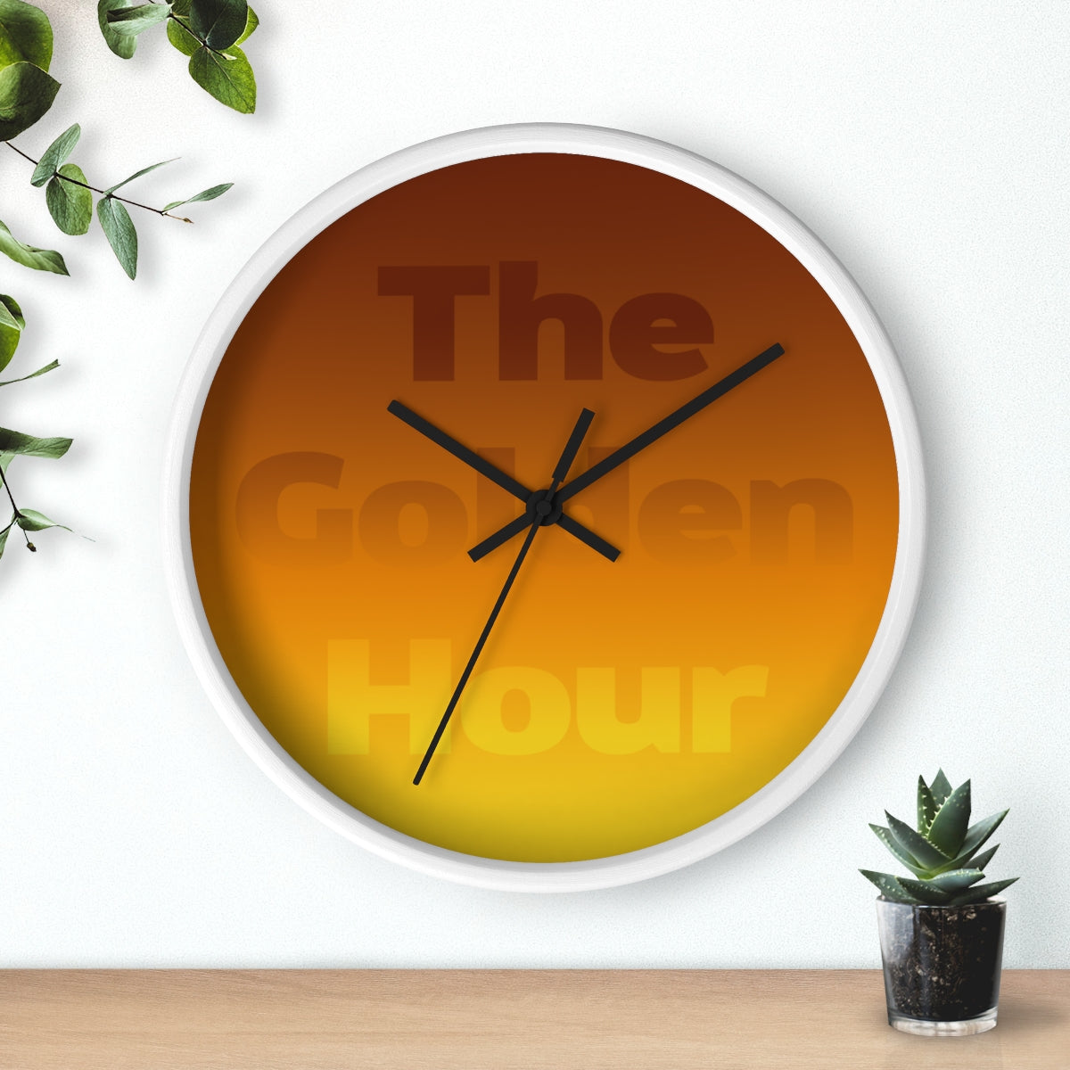 Rob Pruitt Golden Hour Wall Clock