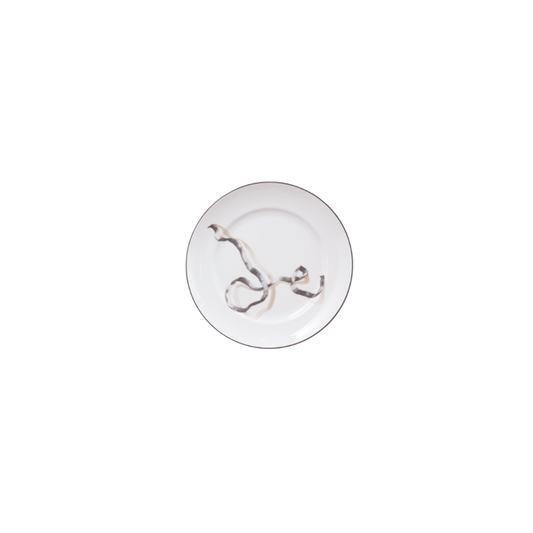 Ribbon Dessert Plates Set of 4