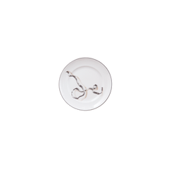 Charlap Hyman & Herrero Ribbon Dessert Plates Set of 4