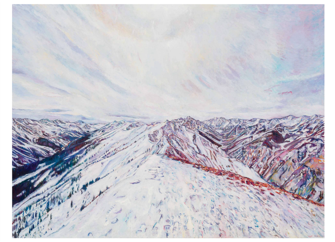 Keith Mayerson x AAM: Aspen Highlands Poster