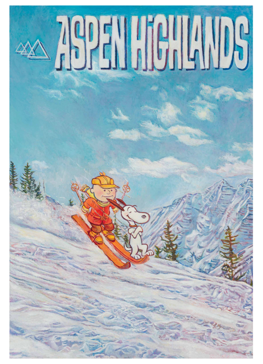 Keith Mayerson x AAM: Peanuts on Highlands Poster