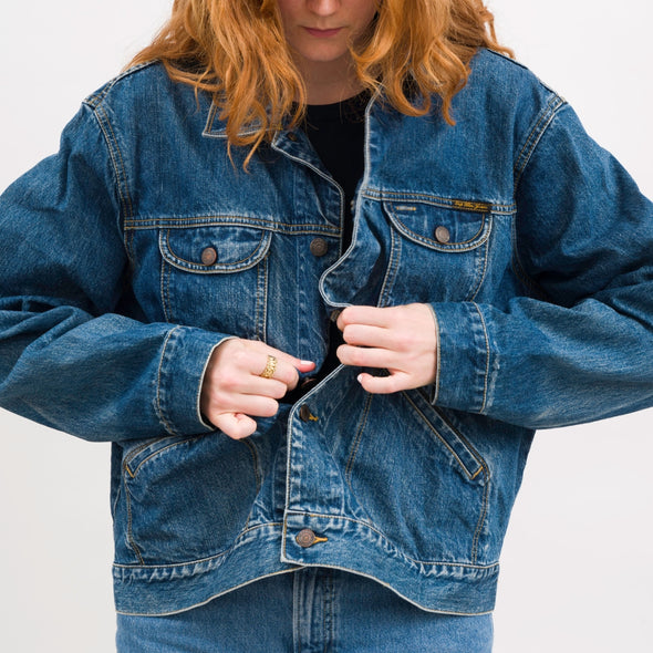 AAM x Urs Fischer: John Chamberlain Denim Jacket