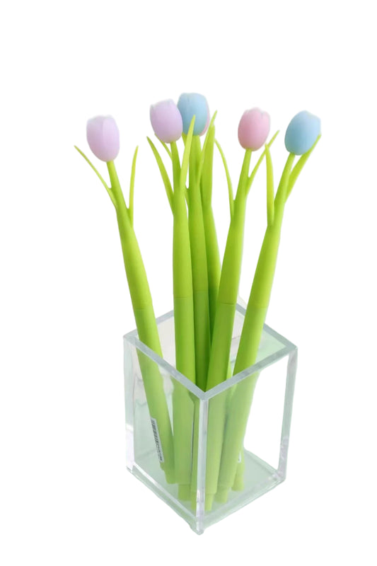 Tulip Flower Wiggle Gel Pen