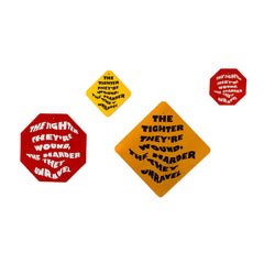 AAM x Urs Fischer: The Tighter They Are Wound Stop Sign