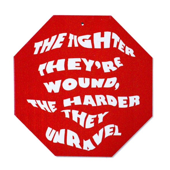 AAM x Urs Fischer: The Tighter They Are Wound Stop Sign