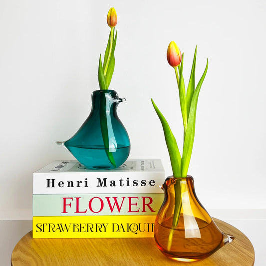 Cloudnola Glass Bird Vases