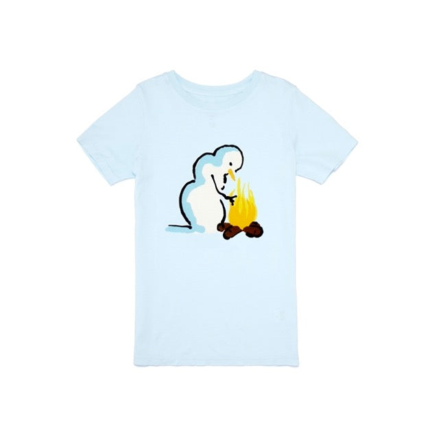 Fire Kids T-shirt by Urs Fischer