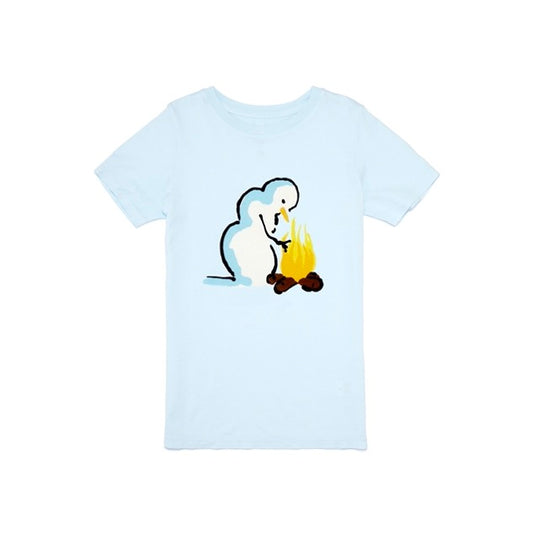 Fire Kids T-shirt by Urs Fischer