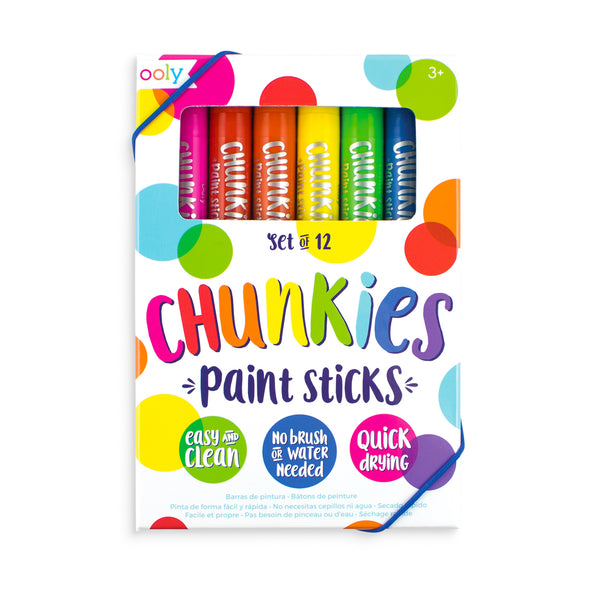 Chunkies Paint Sticks 12-Pack