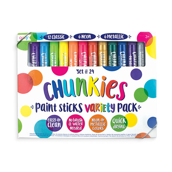 Chunkies Paint Sticks 24-Pack