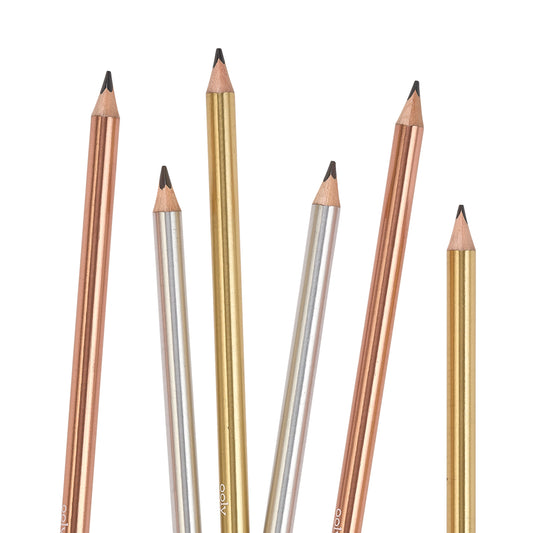 Modern Graphite Pencils by Ooly (pack of 6)