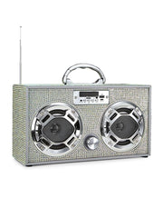 Iridescent Bling Boombox