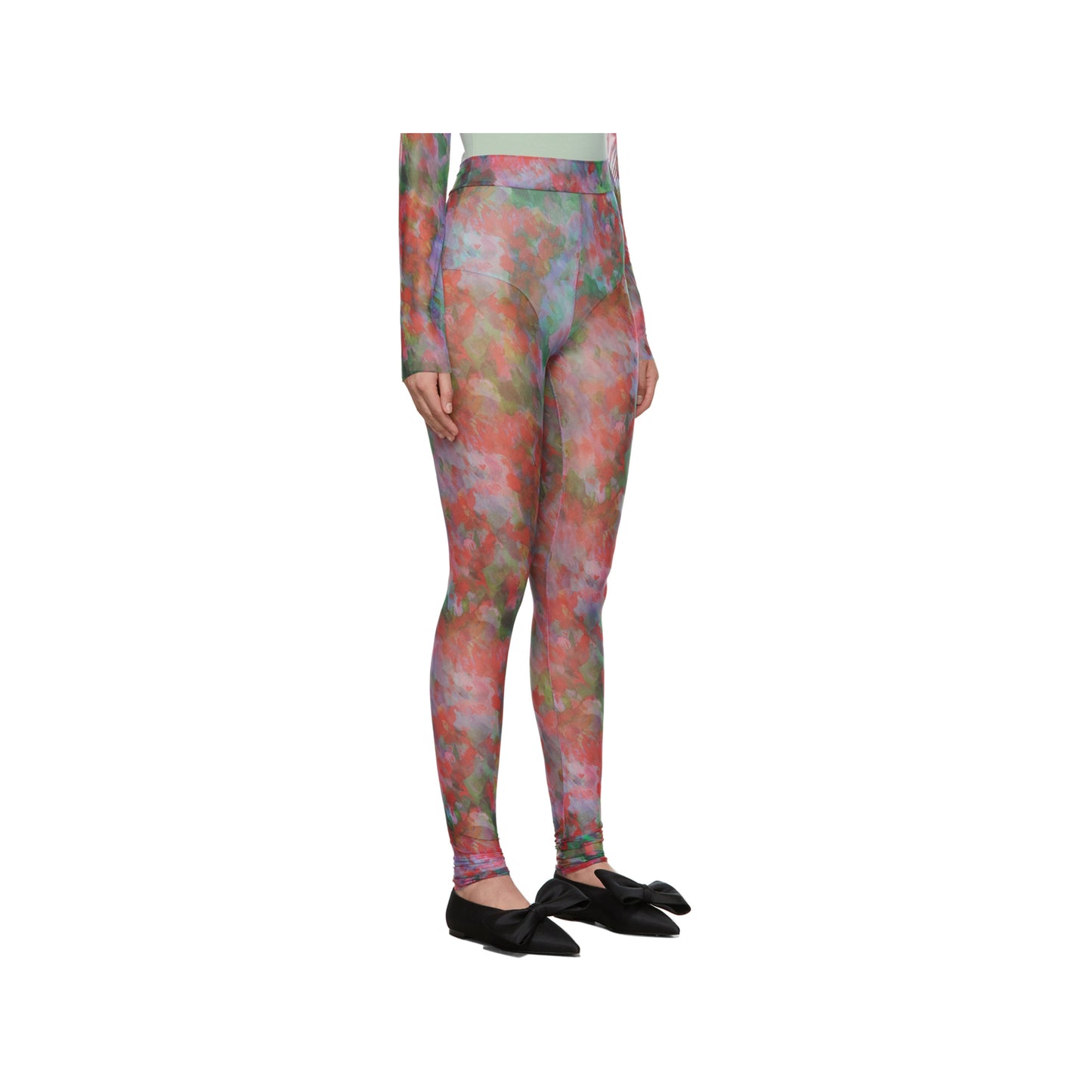 Pollen Mesh Leggings in Cherry Sprinkles by Henrik Vibskov