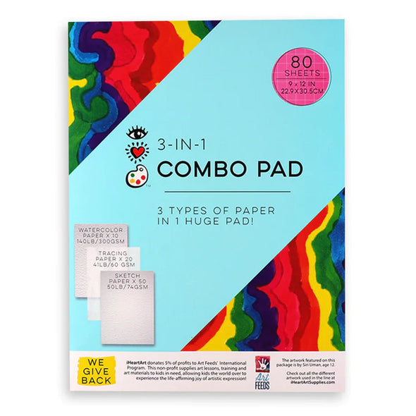 3-in-1 Combo Pad by iHeartArt