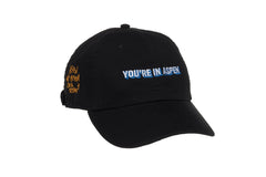 YOU'RE IN ASPEN Twill Baseball Cap by Giles Round