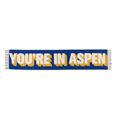 YOU'RE IN ASPEN Scarf by Giles Round