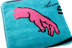 Fall Risk Beach Towel by Adam StampFall Risk Beach Towel by Adam Stamp, Blue Towel, Aspen Towel
