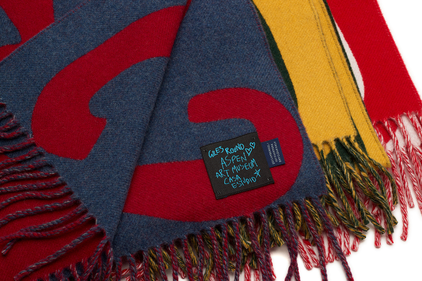 Souvenirs Scarf by Giles Round