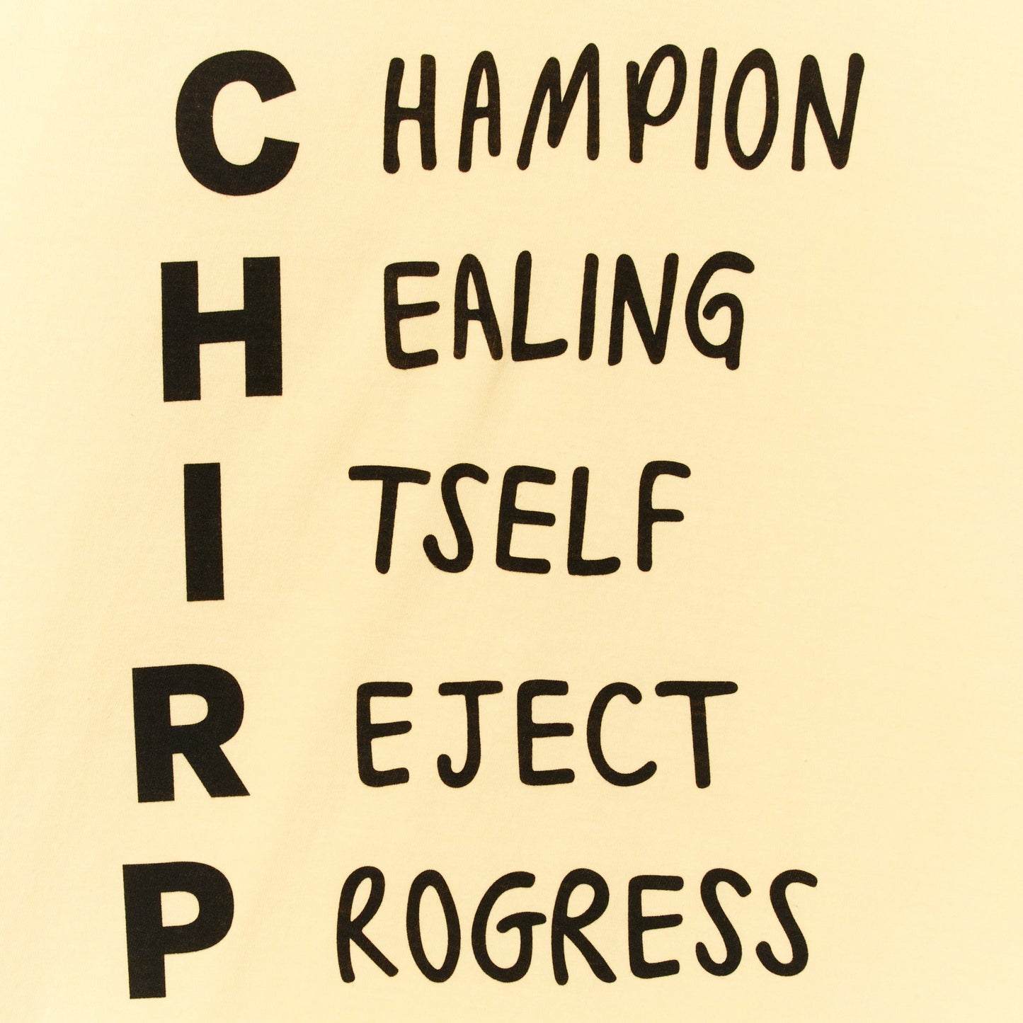 C.H.I.R.P. Longsleeve Tee by Dena Yago