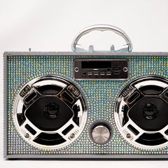 Iridescent Bling Boombox