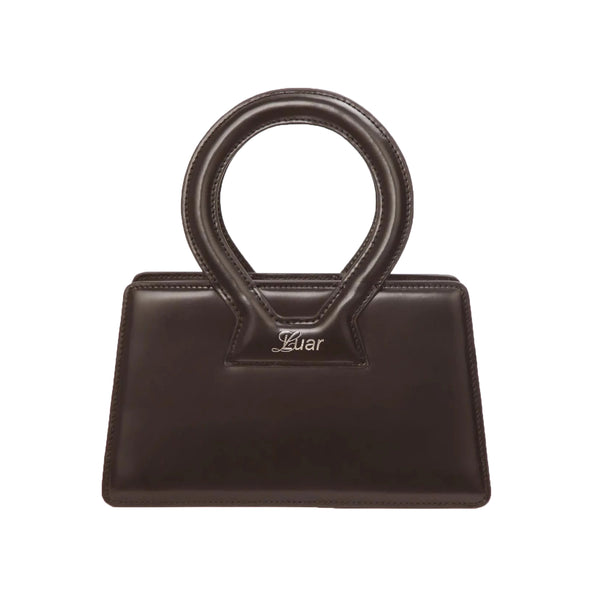 Luar Espresso Embossed Small Ana Bag