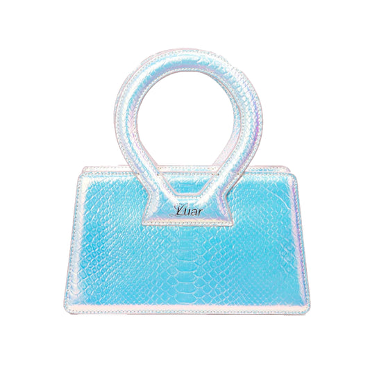 Luar Iridescent Embossed Small Ana Bag