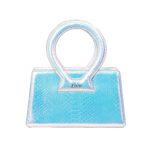 Luar Iridescent Embossed Small Ana Bag