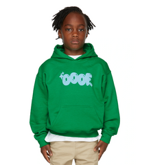 Green Kids Hoodie by OOOF