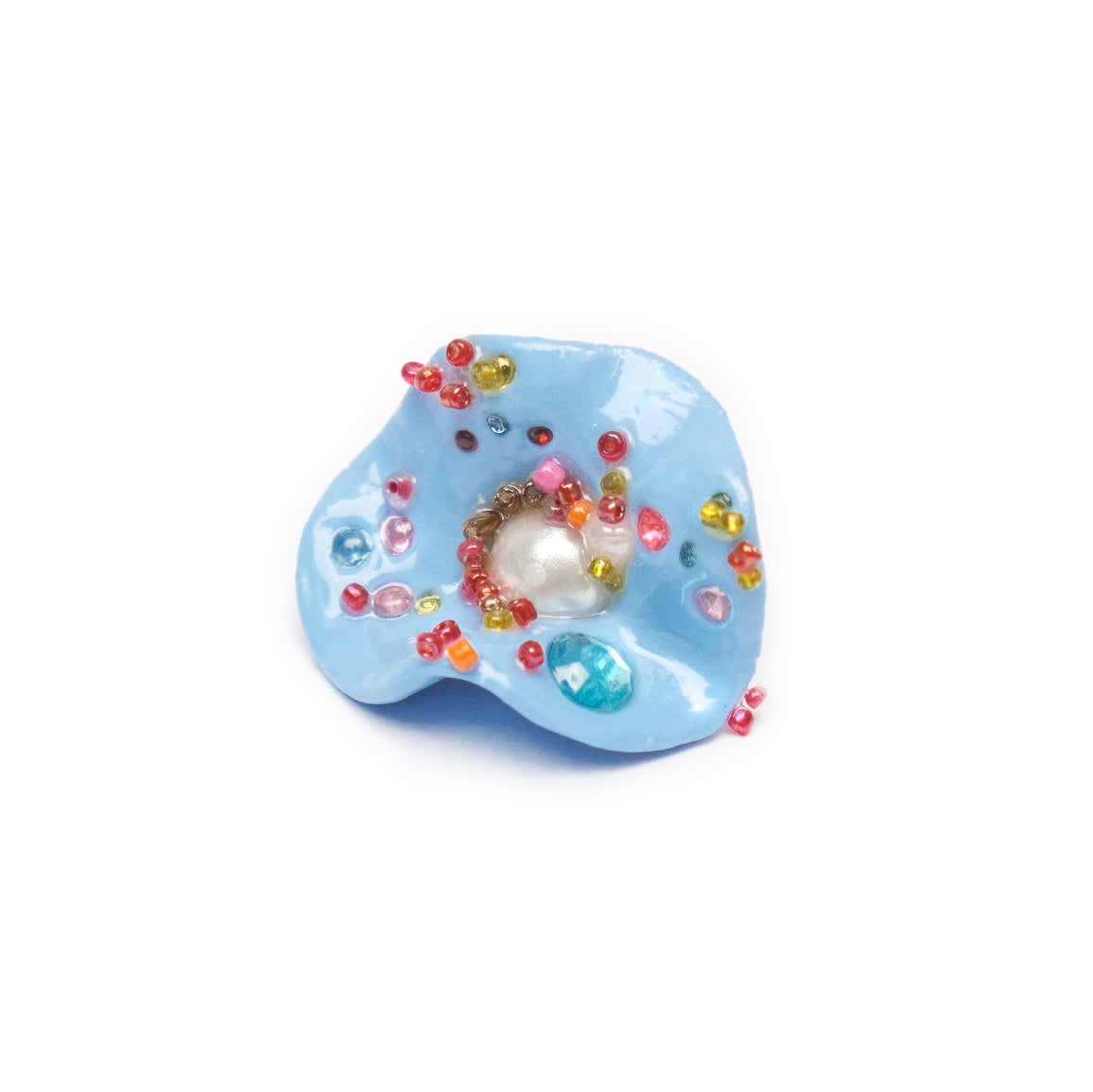 Bloom Earrings in Blue by Sofia Elias